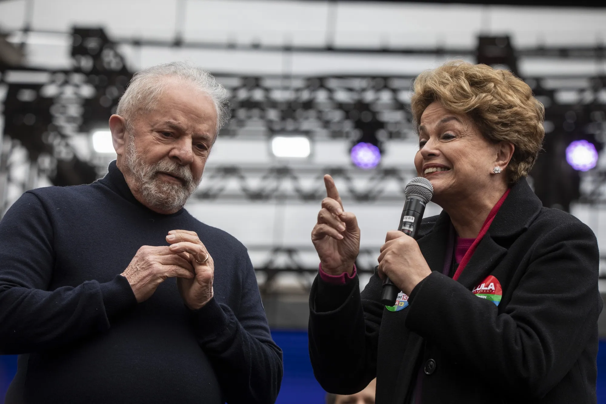 Luiz Inacio Lula da Silva and Dilma Rousseff