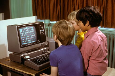 RadioShack’s TRS-80 computer circa 1980s.