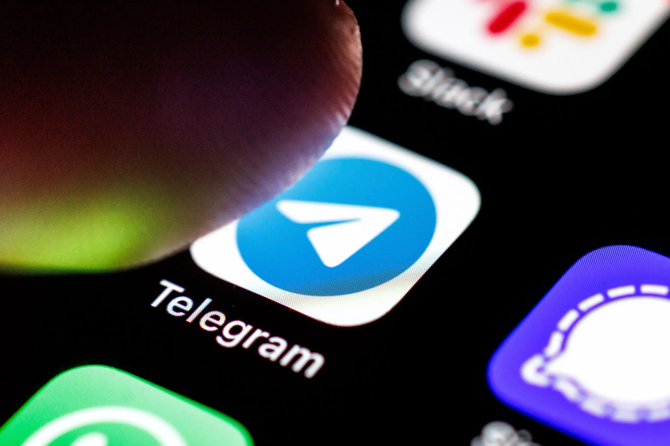 The Telegram app
