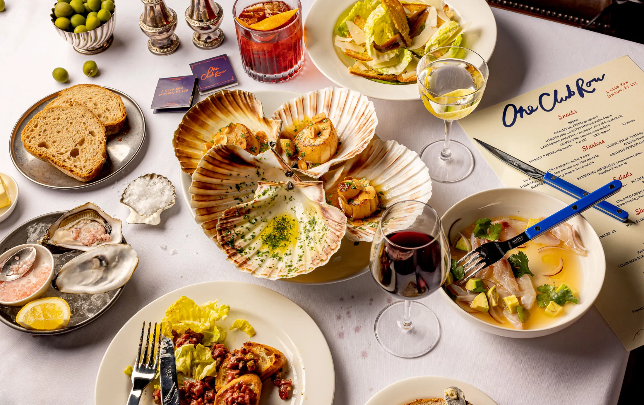 One Club Row: Inside Top New, Vibey London Restaurant - Review - Bloomberg