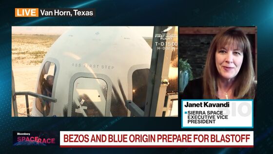 Bezos Gets Affirmation, Astronaut to Astronaut