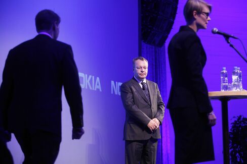 Outgoing Nokia CEO Stephen Elop