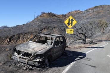 Palisades Wildfires in Los Angeles