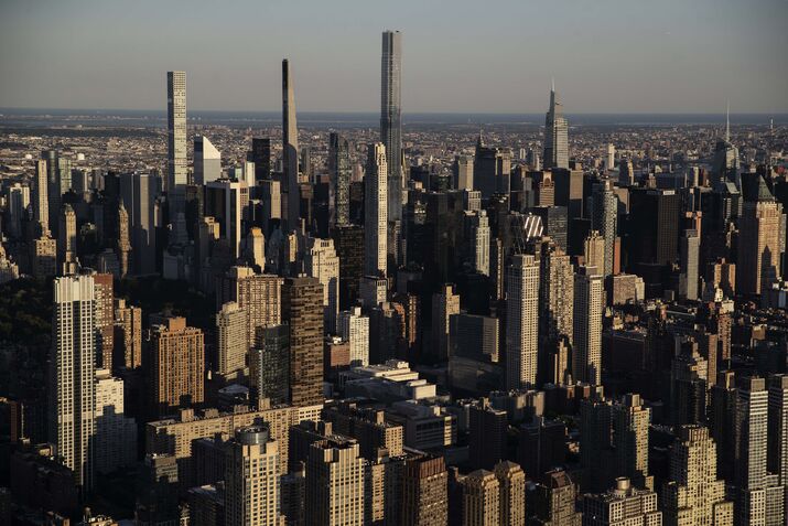 New York City As Covid Restrictions Are Lifted After Reaching Vaccine Goal