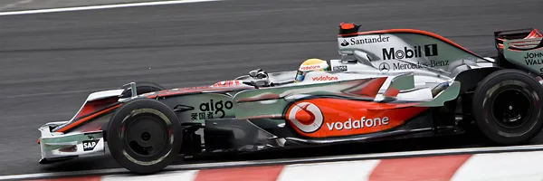 British Formula One driver Lewis Hamilton negotiates the 'S of Senna' turn in his McLaren on Oct. 31, 2008 in Sao Paulo, Brazil. 