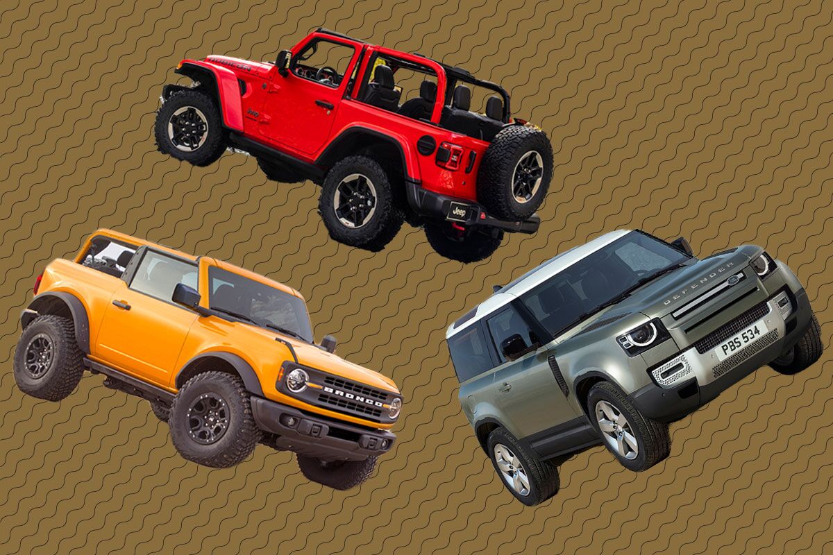 Jeep Wrangler, Ford Bronco, Land Rover Defender: How They Compare -  Bloomberg