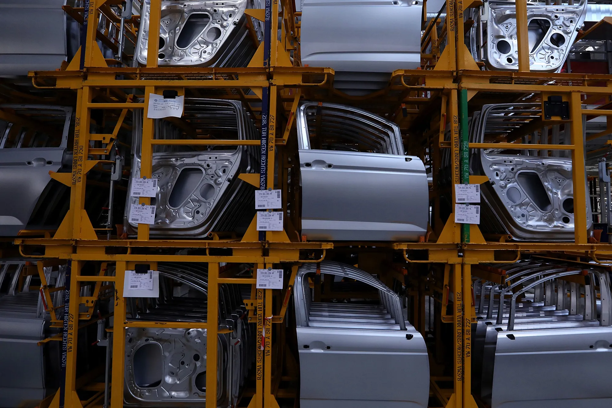 Volkswagen AG Assembly Line As World's Biggest Automaker Sees Robust Year Ahead