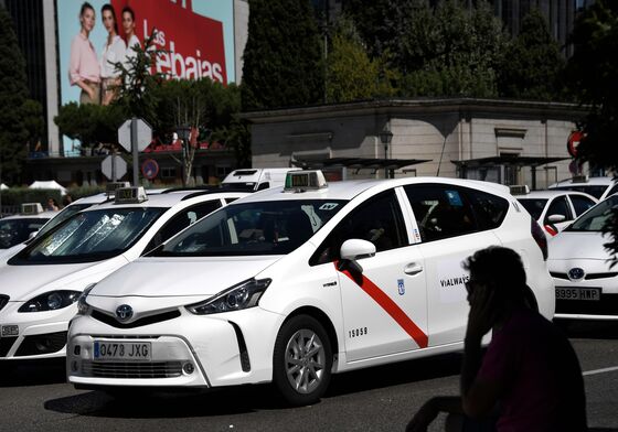 Why Your Uber in Madrid Might Turn Up as a Red-and-White Taxi