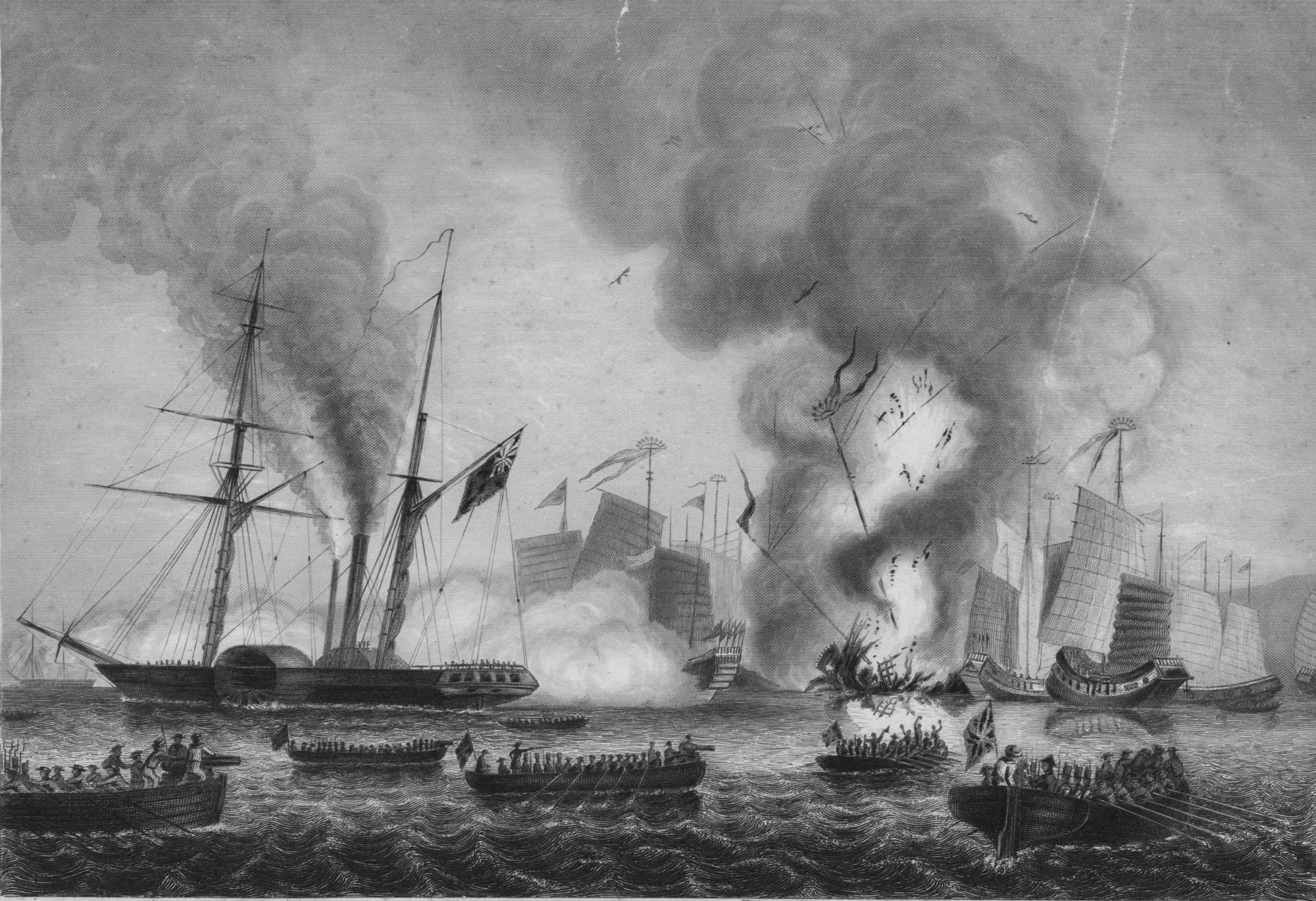Rimlands versus Heartland&nbsp;in the Opium Wars.
