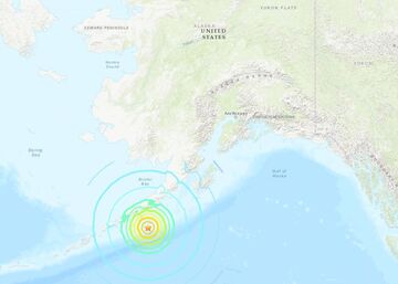 7 4 Magnitude Quake Off Alaska Prompts Tsunami Warning