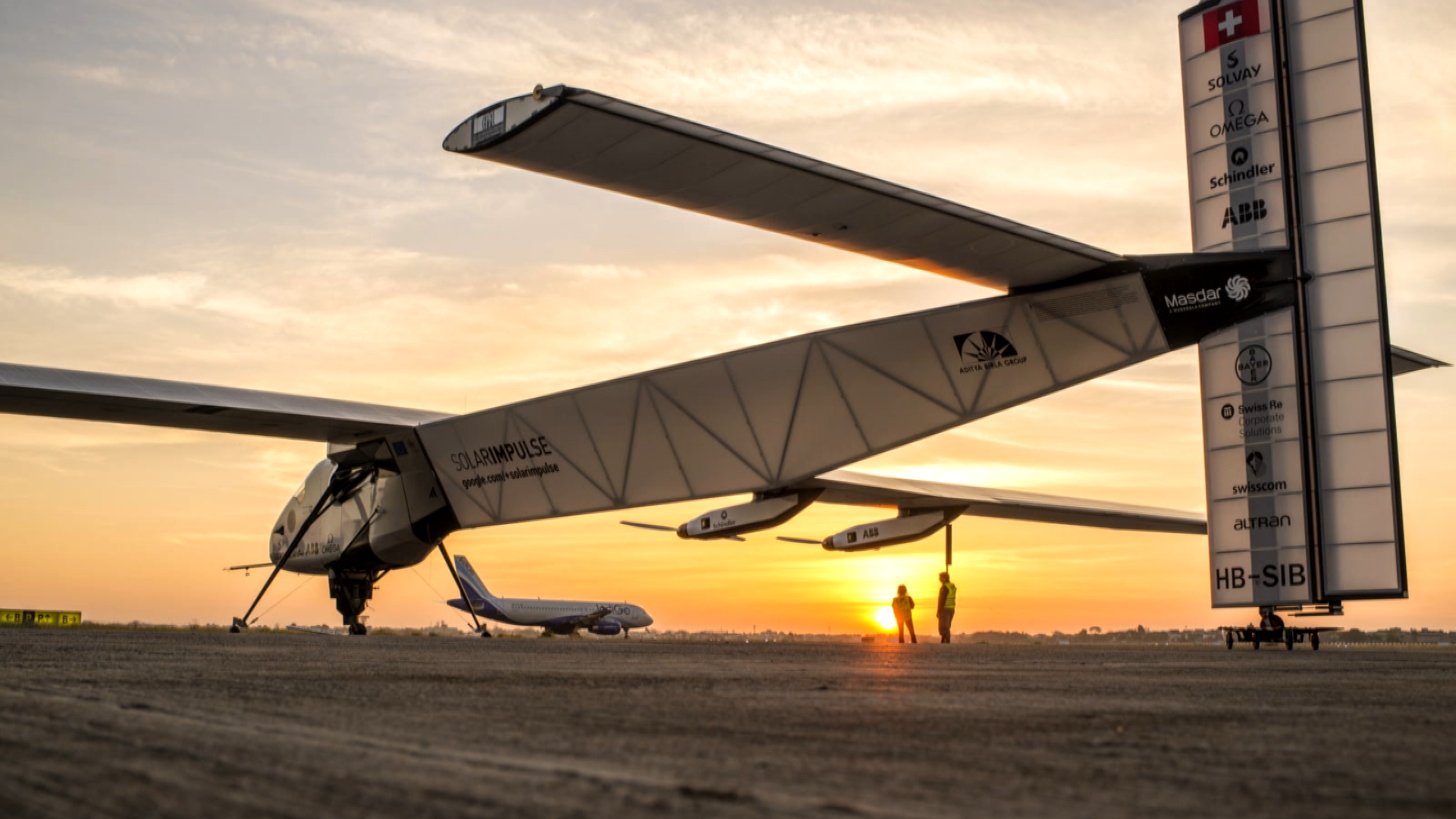 Solar Impulse SunPowered Plane Is About to Smash Some Records Bloomberg