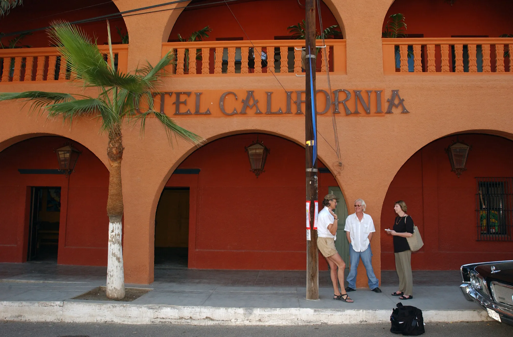 Hotel California, in Todos Santos, Mexico.
