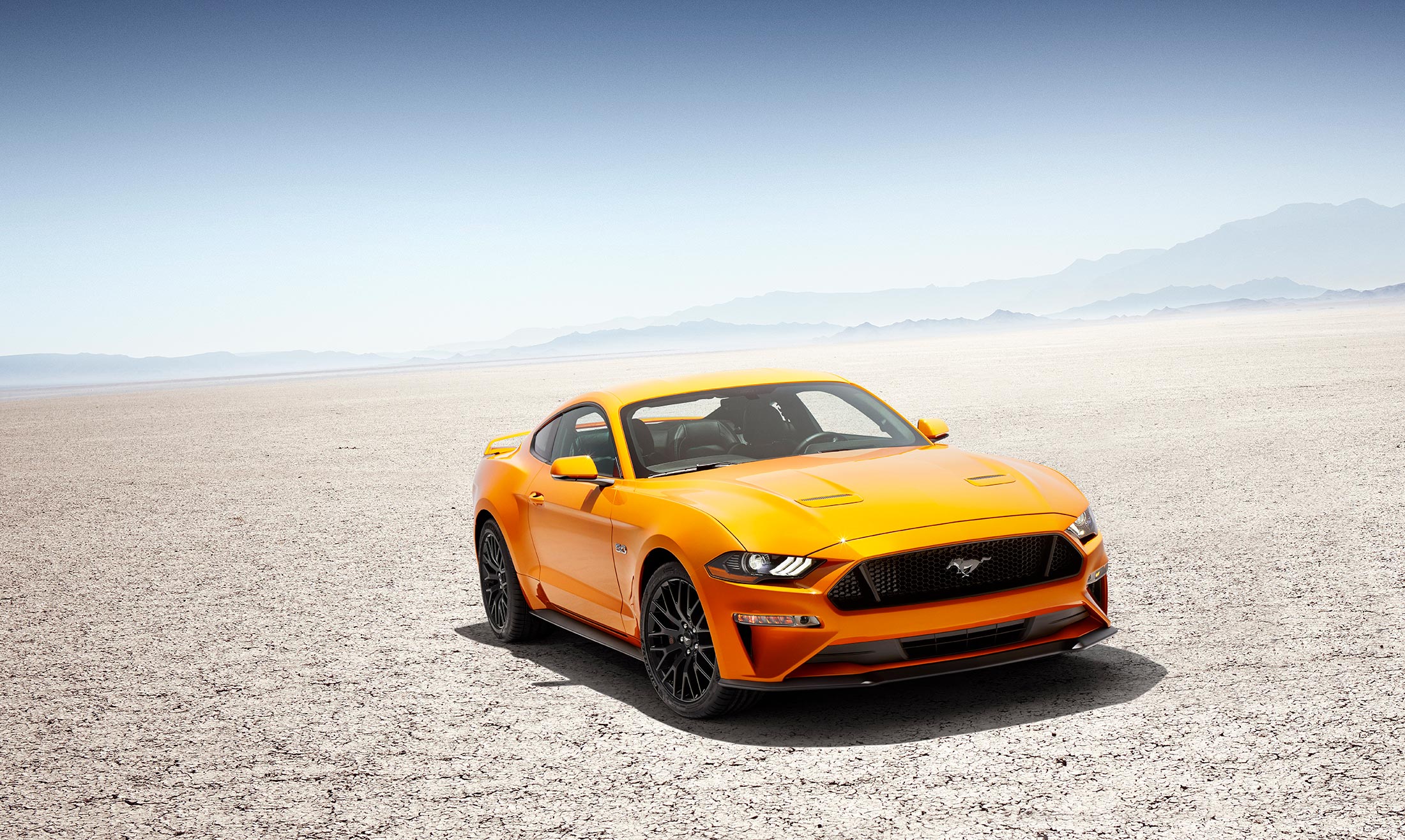 The 2018 Ford Mustang V8 GT
