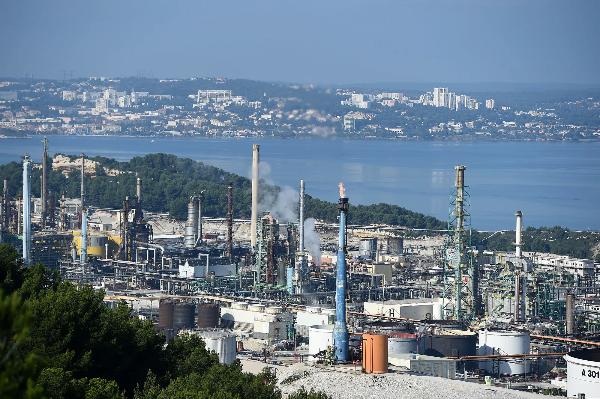 Total’s biofuel plant in La Mede, France.