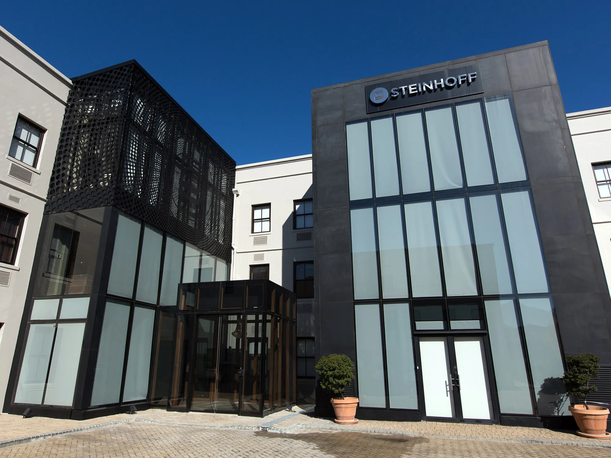 Steinhoff International Holdings NV company headquarters in Stellenbosch, South Africa.