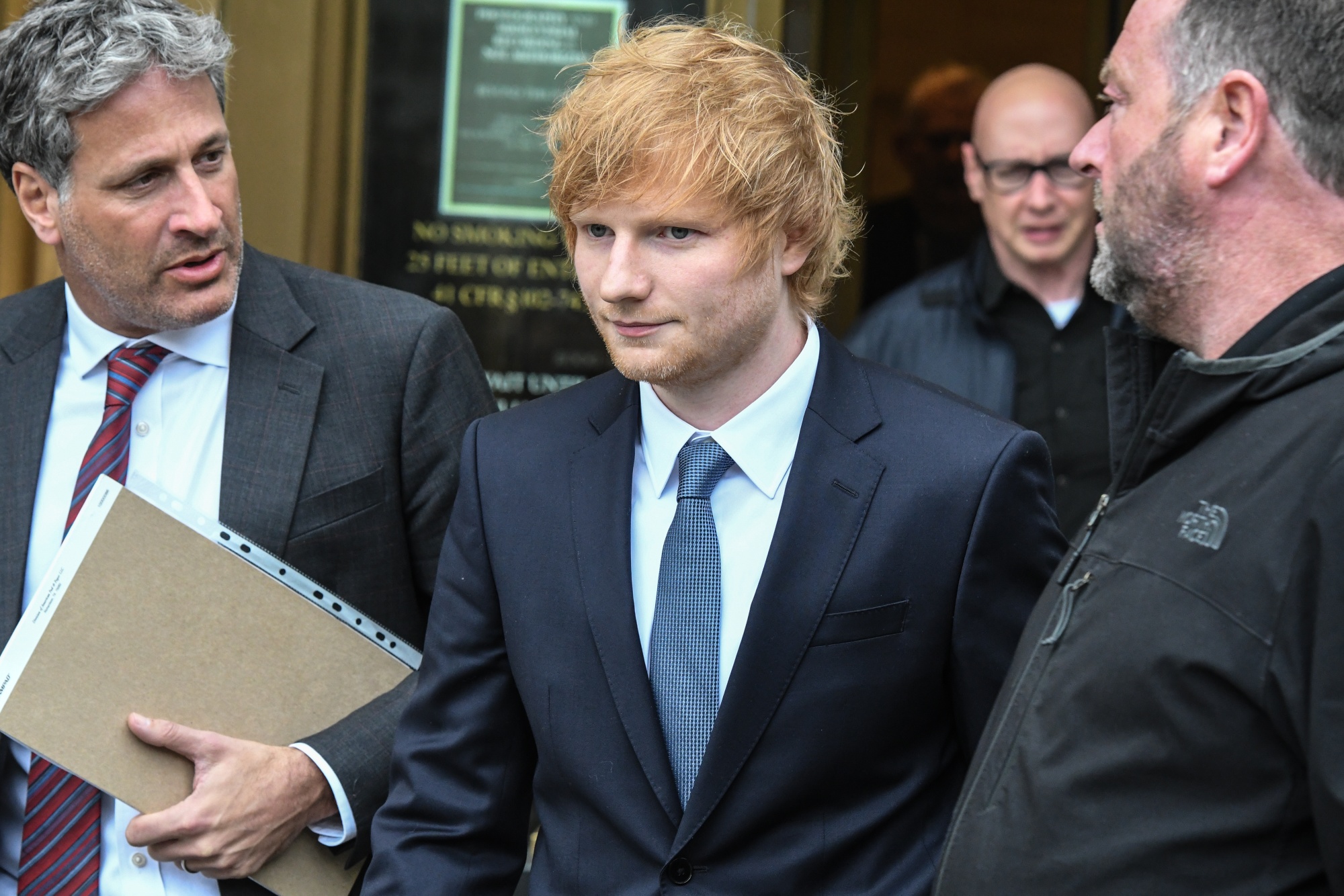 Ed Sheeran Sings to Jury to Rebut Claim #39 Thinking out Loud #39 Copied