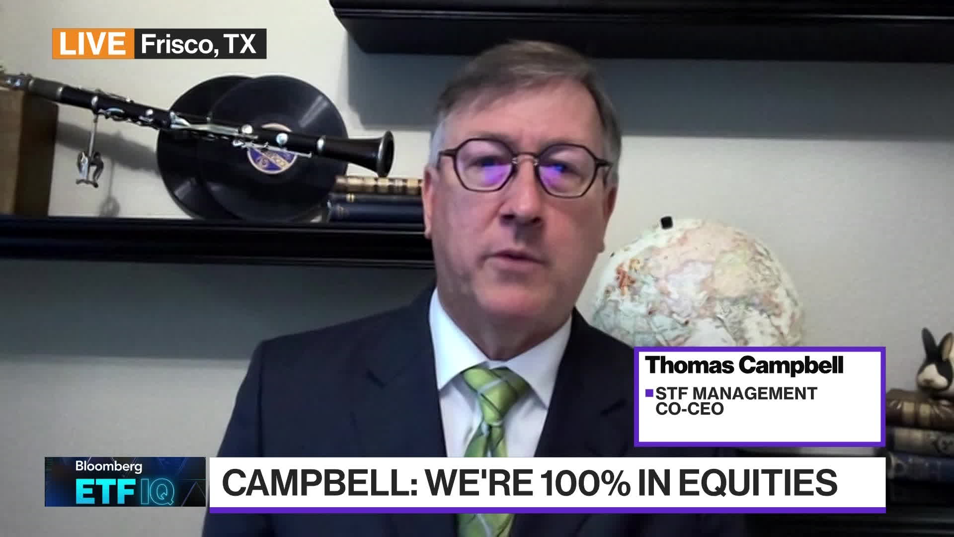 100% Equities Right Now for Income ETF: STF Management Co-CEO