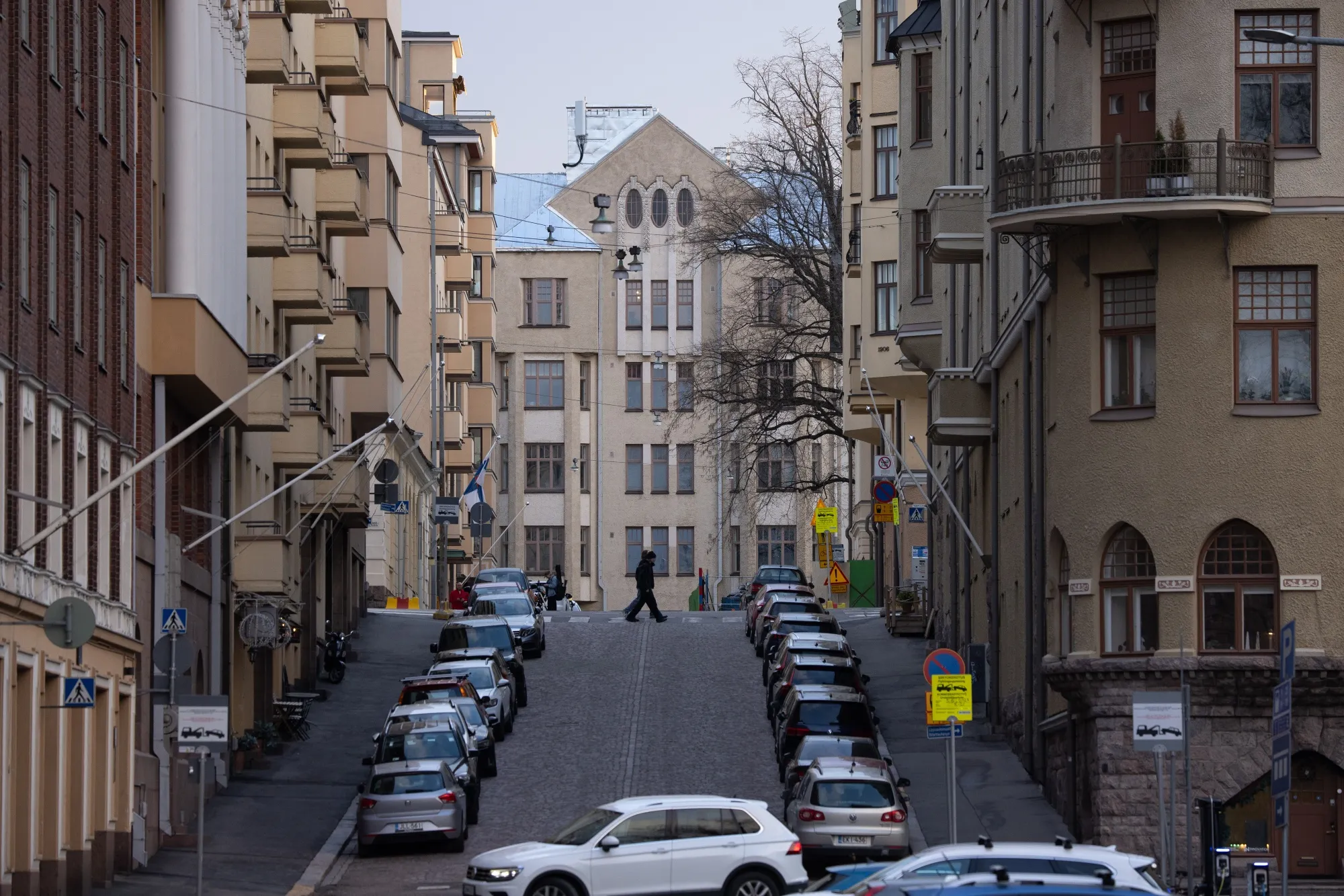 The export-driven Finnish economy is projected to enter a recession with full-year contraction in 2023.