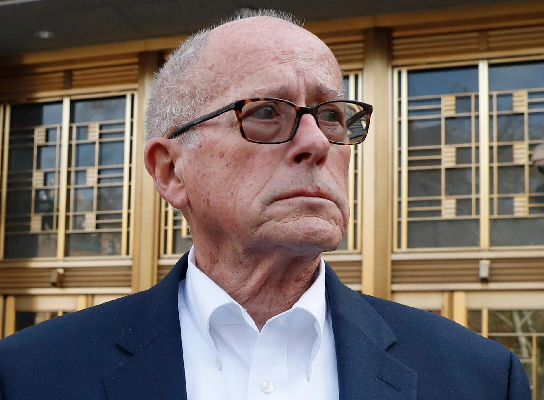 Former Rochester Drug Co-operative CEO Laurence Doud III outside US. District Court in New York on&nbsp;April 23, 2019.
