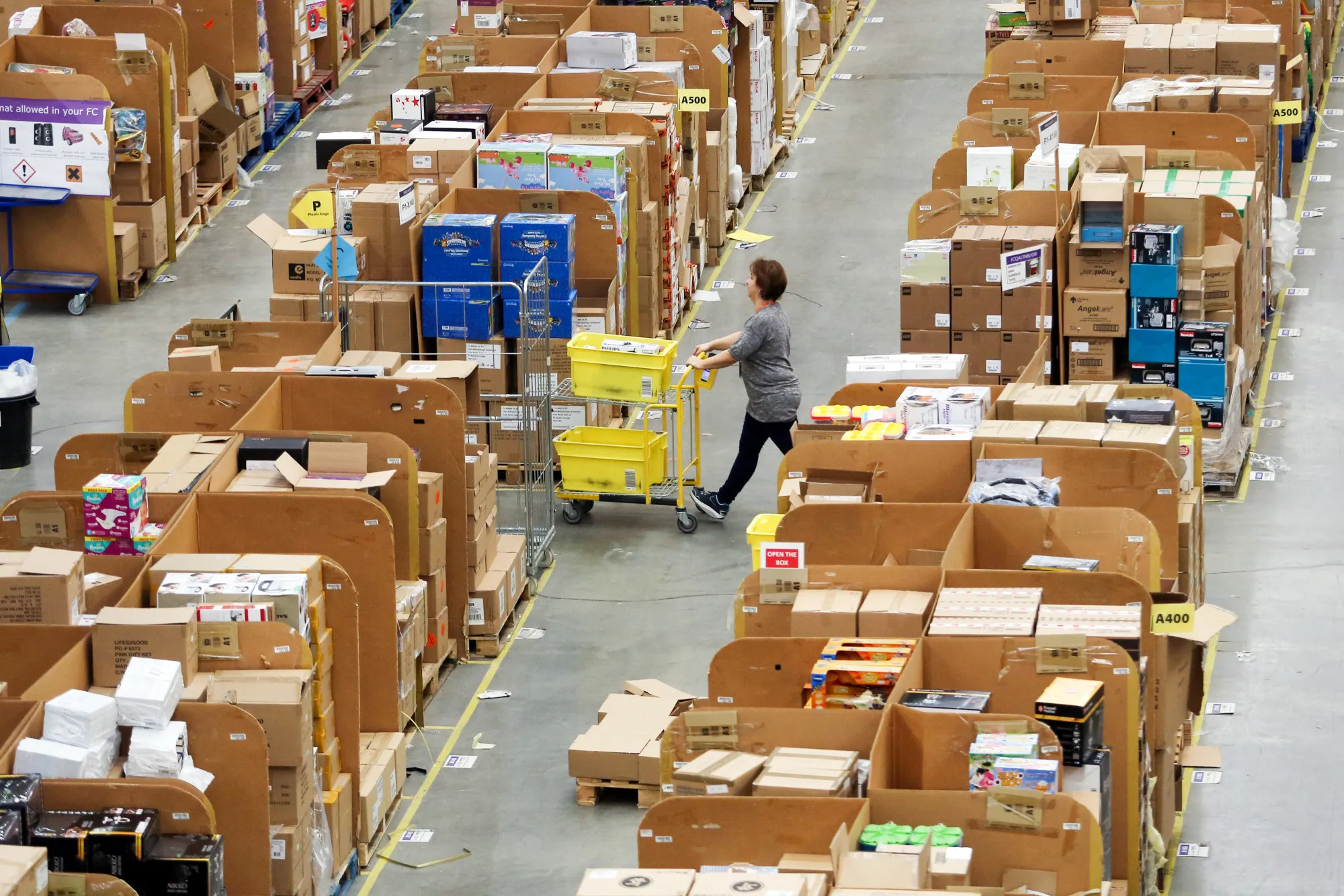 Operations At An Amazon.com Inc Fulfillment Centre As It Prepares For Black Friday