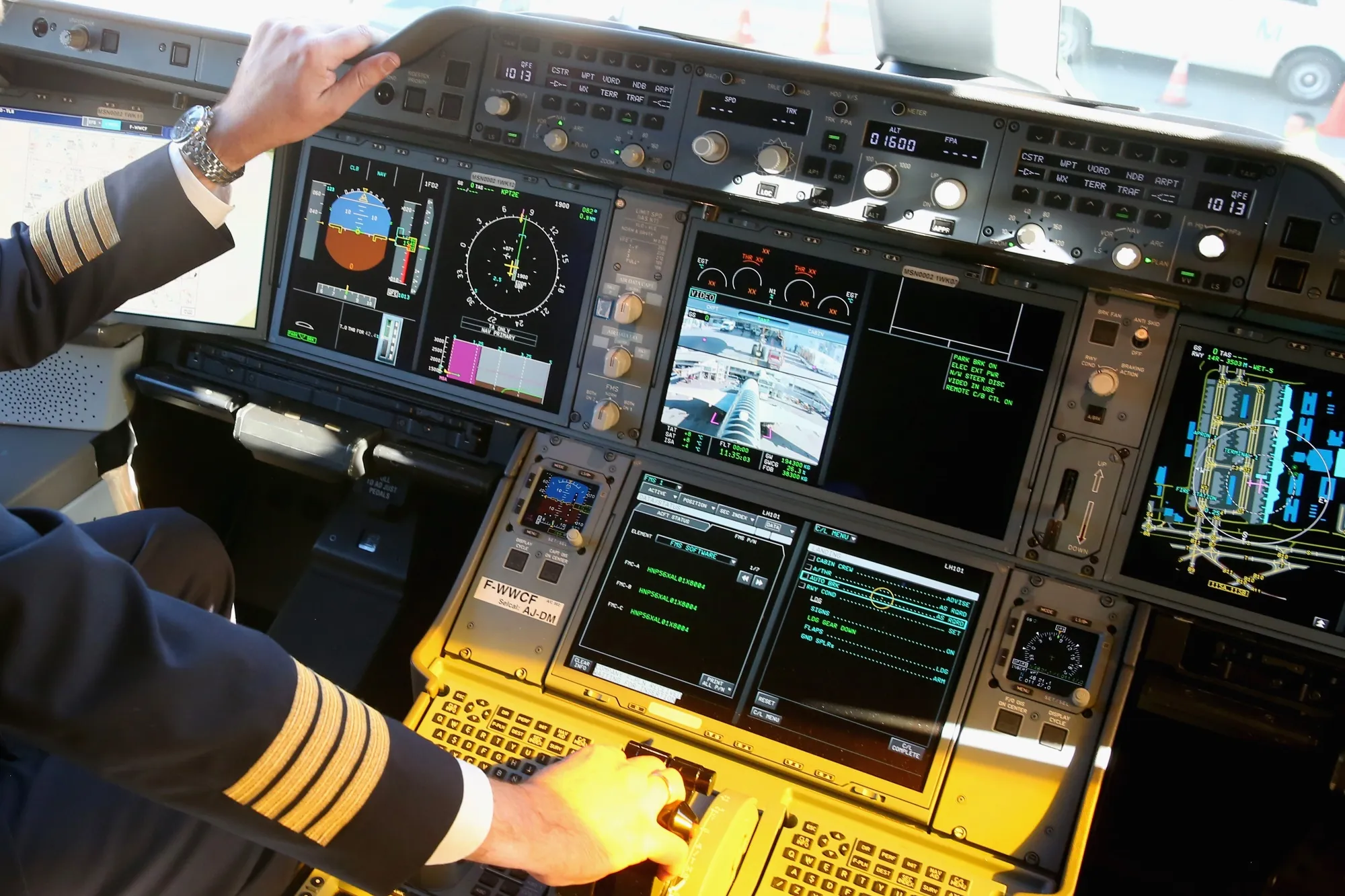 Wish the pilots luck.