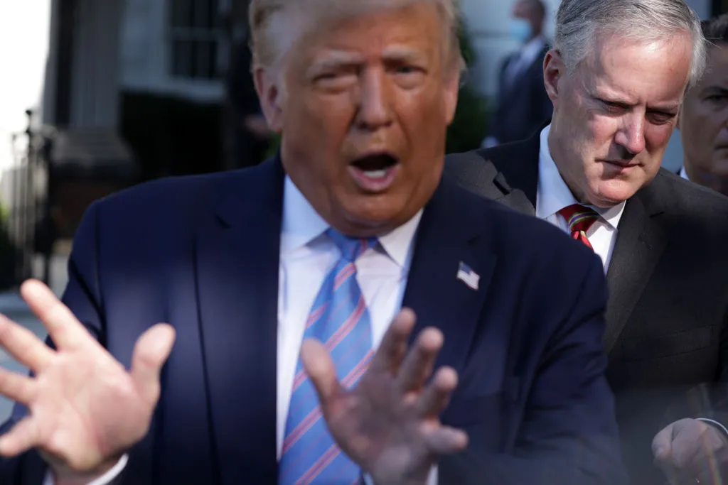 The former president and his chief of staff.