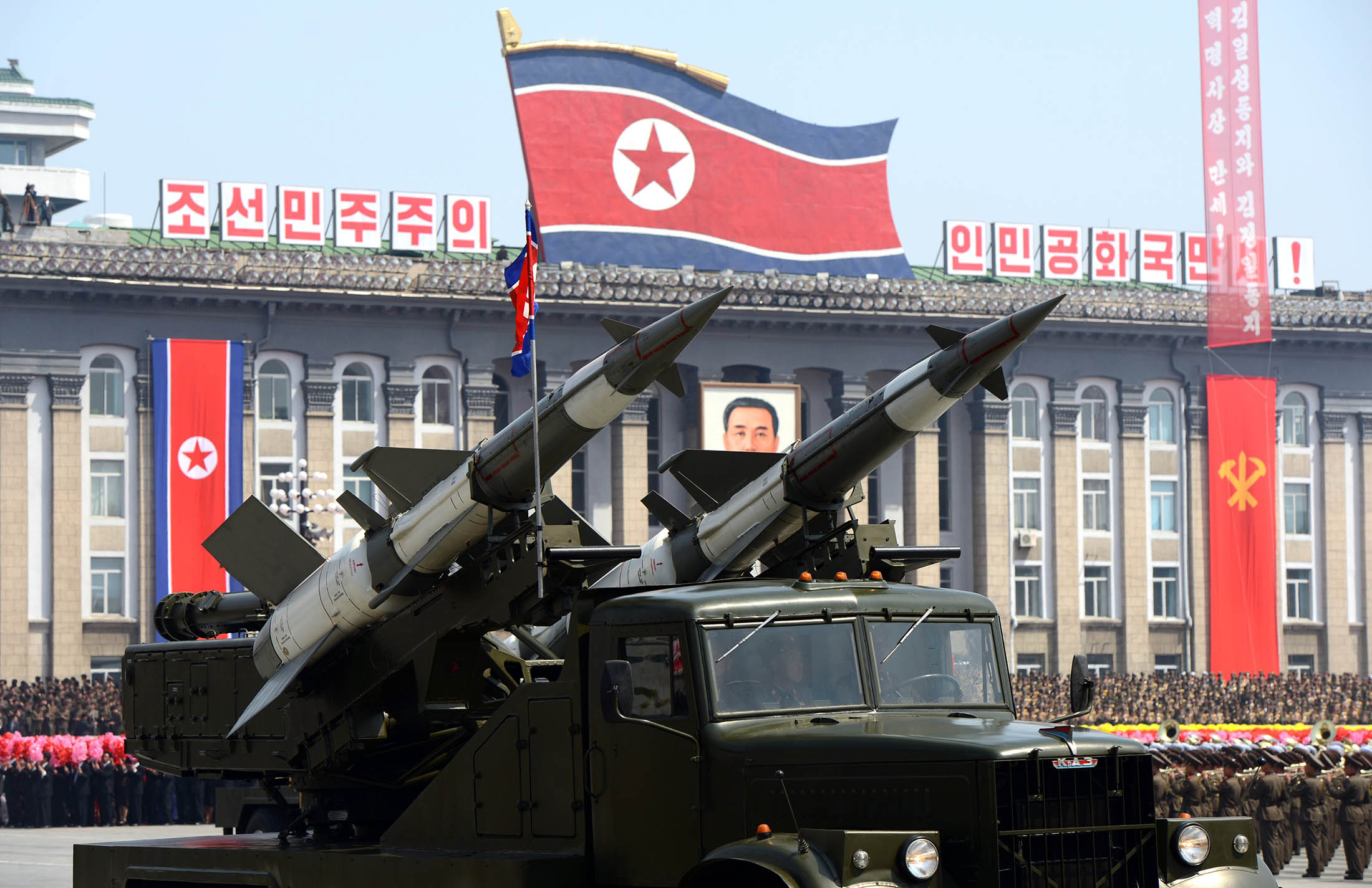 North Korea Launches Ballistic Missiles Into Sea - Bloomberg