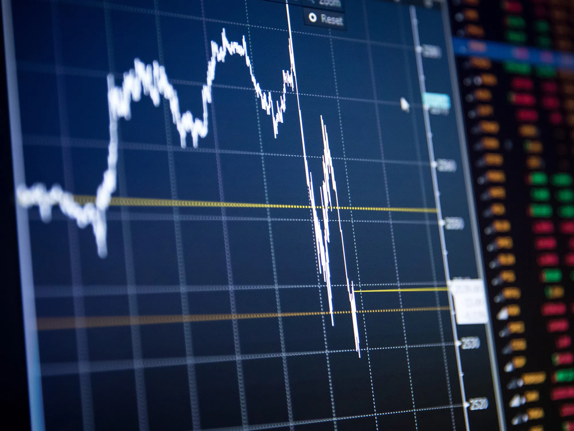 Trading On The Floor Of The NYSE Following FOMC Rate Decision