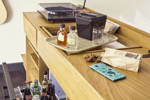 Guests at the Ace Hotel in Pittsburgh will find bottle-aged cocktails and a turntable in their room.