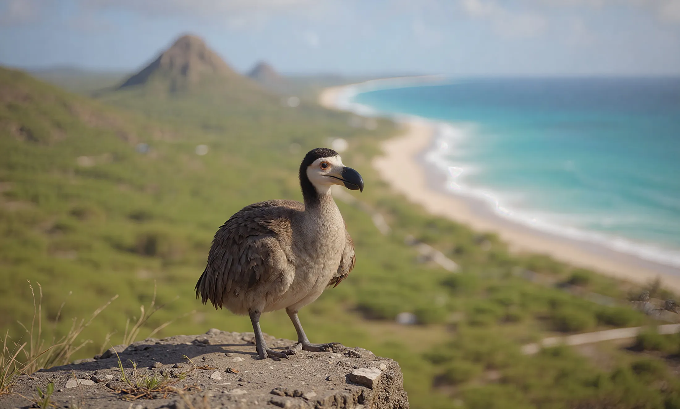 An illustration of a dodo bird. The startup Colossal Biosciences says it’s getting closer to resurrecting the dodo.