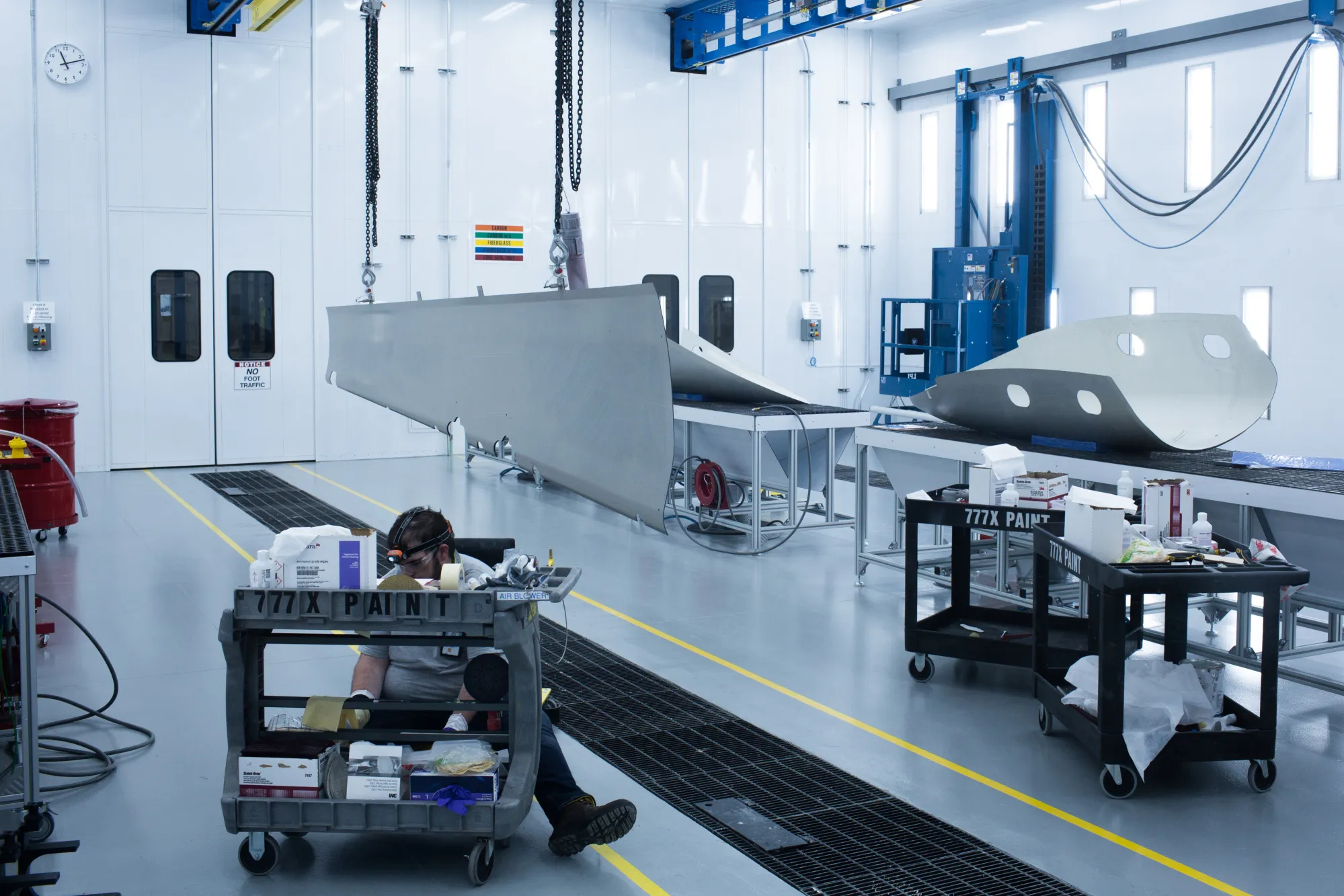 A Boeing Co. Defense, Space & Security Testing & Production Facility Amid $3.9 Billion New Air Force One Contract