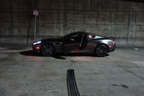 The DB9 GT transitions easily from daytime commuter driving to nighttime fun.