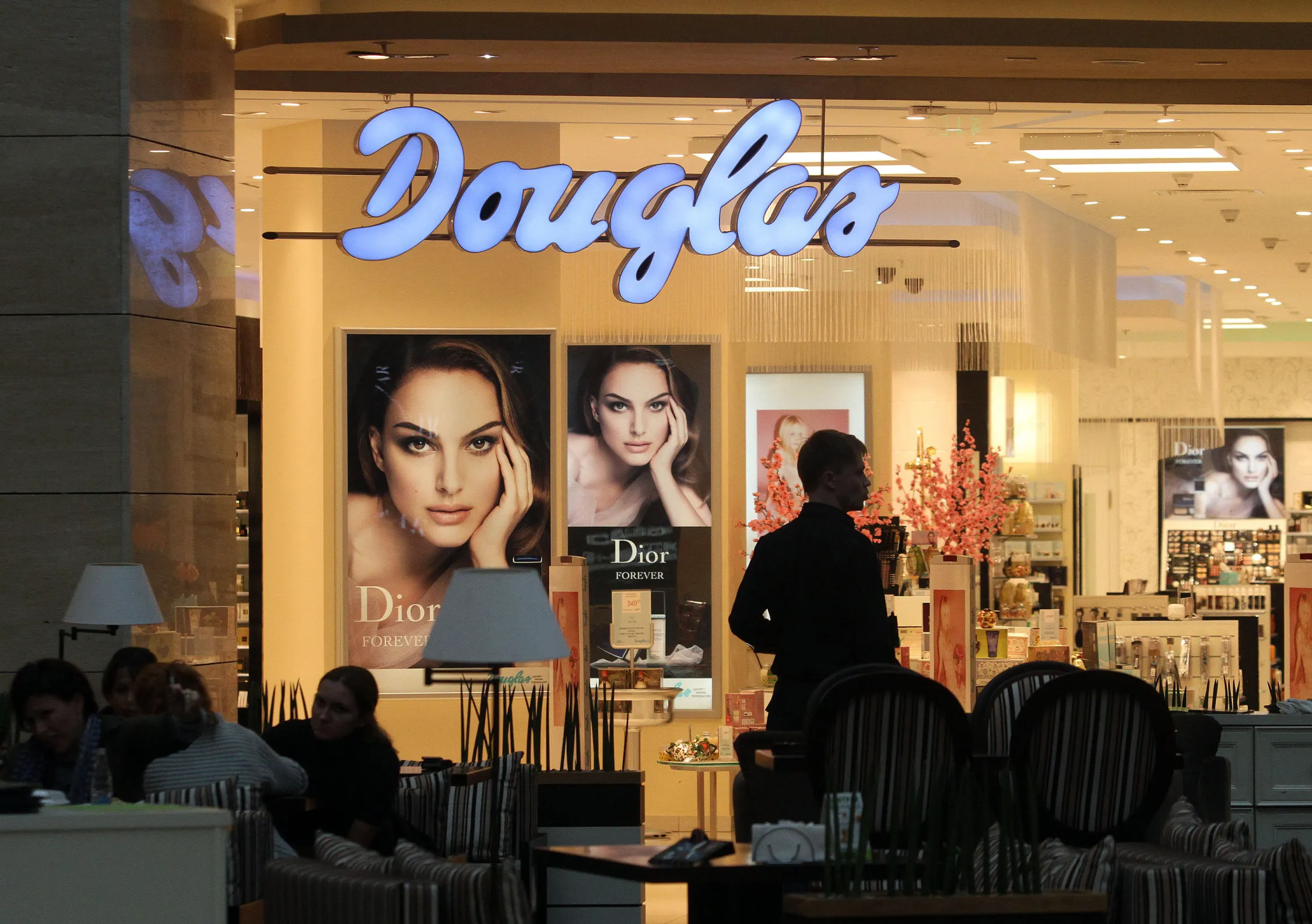 Retail In Moscow's Afimall City Shopping Mall