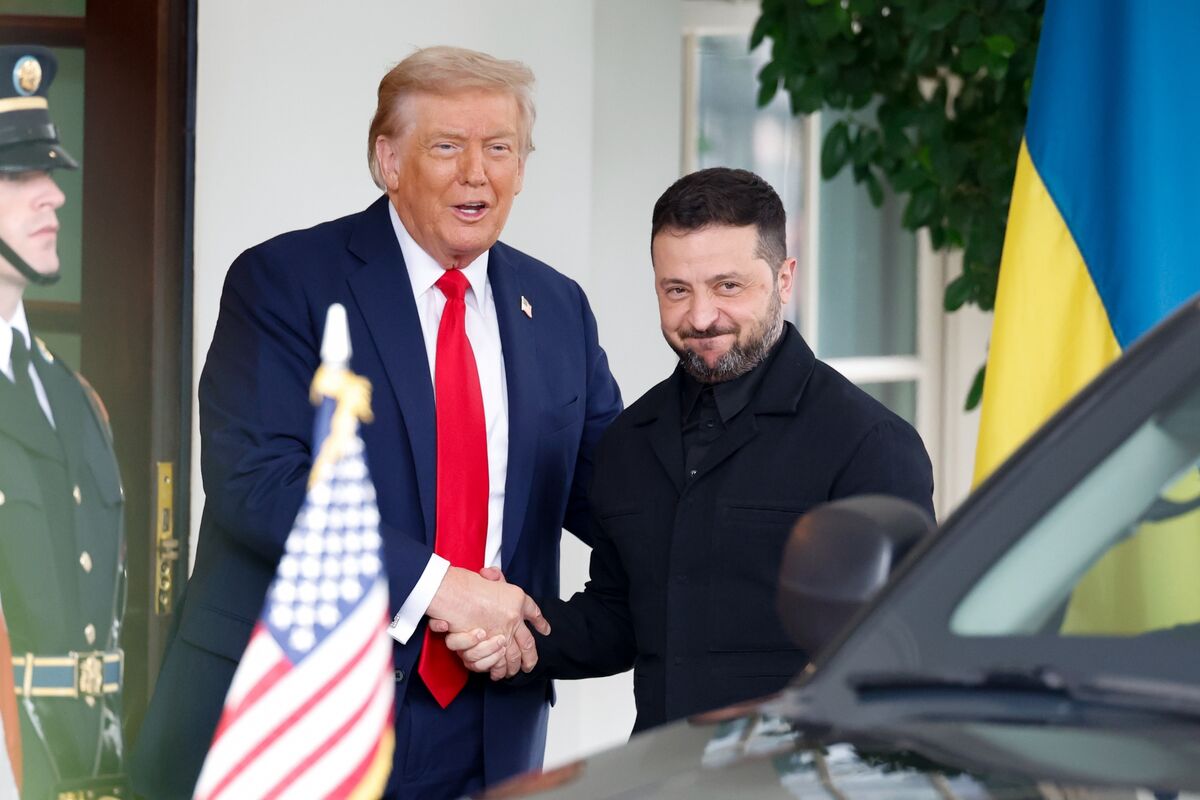 Trump Aims to Set Putin-Zelenskiy Meeting After Monday Summit