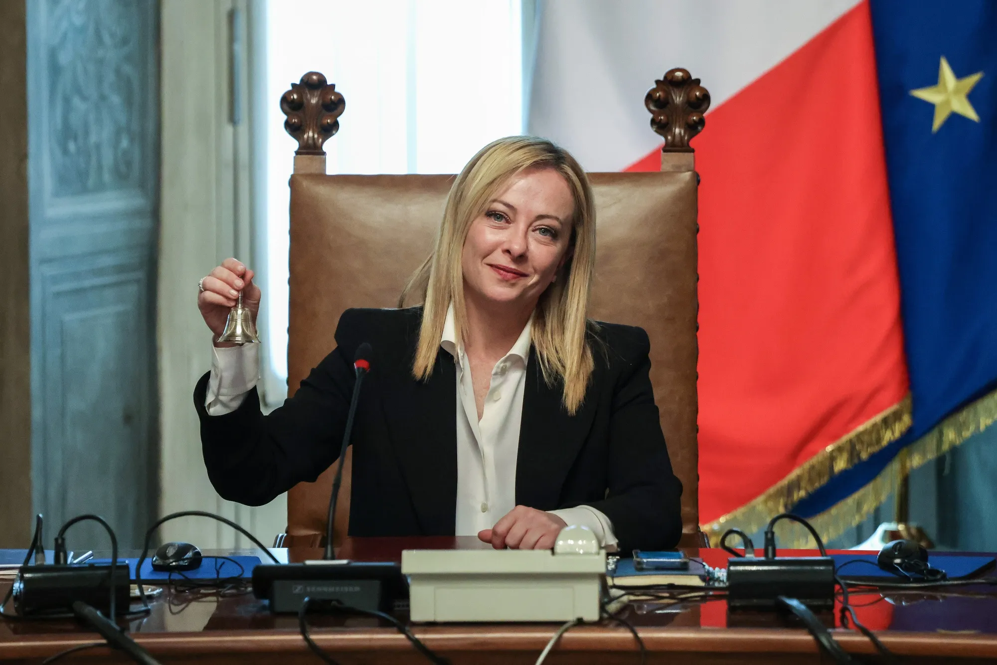 Giorgia Meloni, Italy's new prime minister.