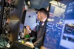 Trading On The Floor Of The NYSE As U.S. Stocks Fall
