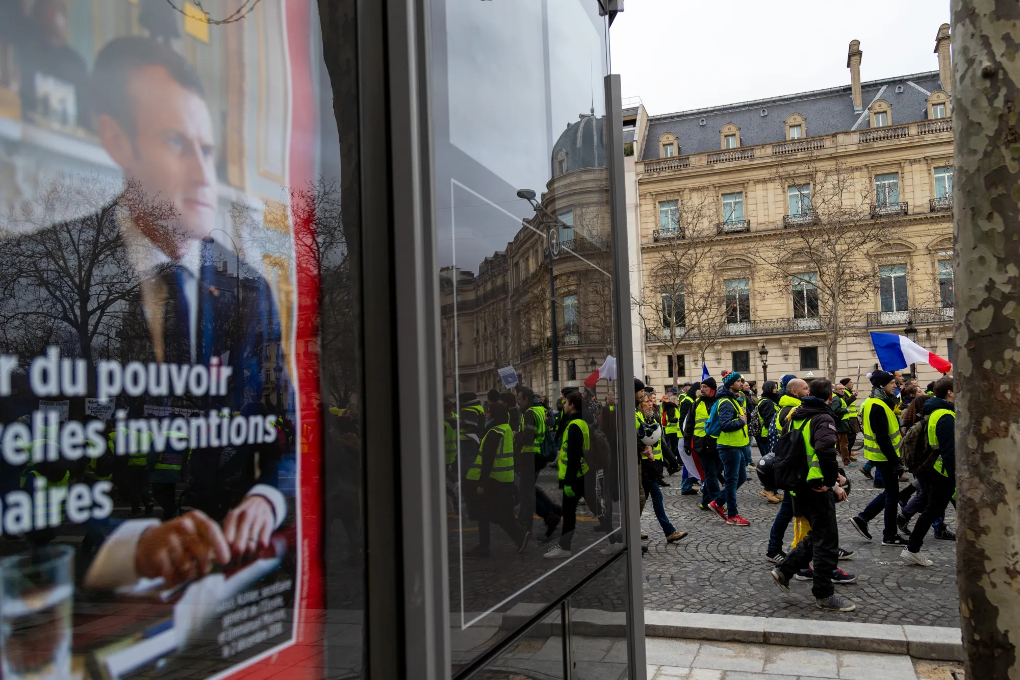 Macron arrived in the Elysee with a clean slate having just built a party from scratch, today he’s weakened by strikes and protests.