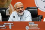 Narendra Modi in New Delhi on May 17.