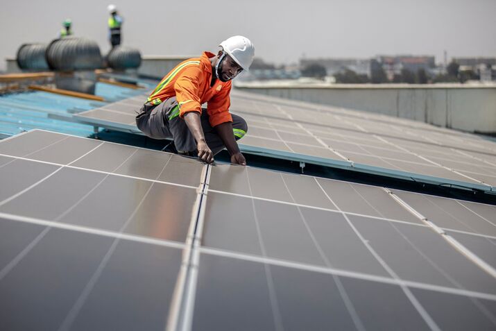 KENYA-AFRICA-COP28-ENERGY-SOLAR