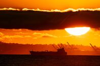 Sunset In Huntington Beach California