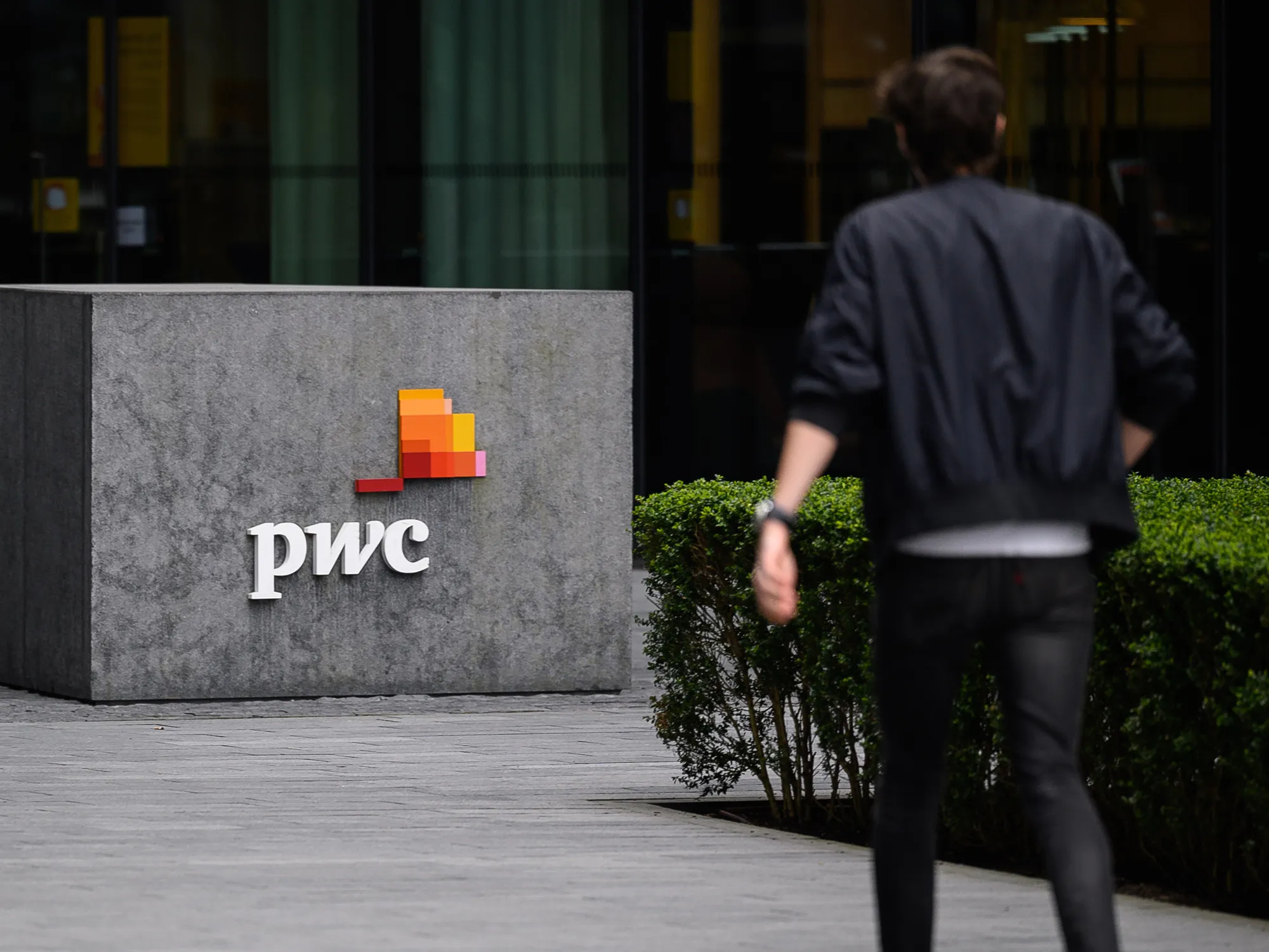 The PWC offices in London.