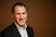 Brevan Howard Founder Alan Howard and CEO Aron Landy Portraits