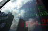 Display of Stock market quotes in shanghai,China