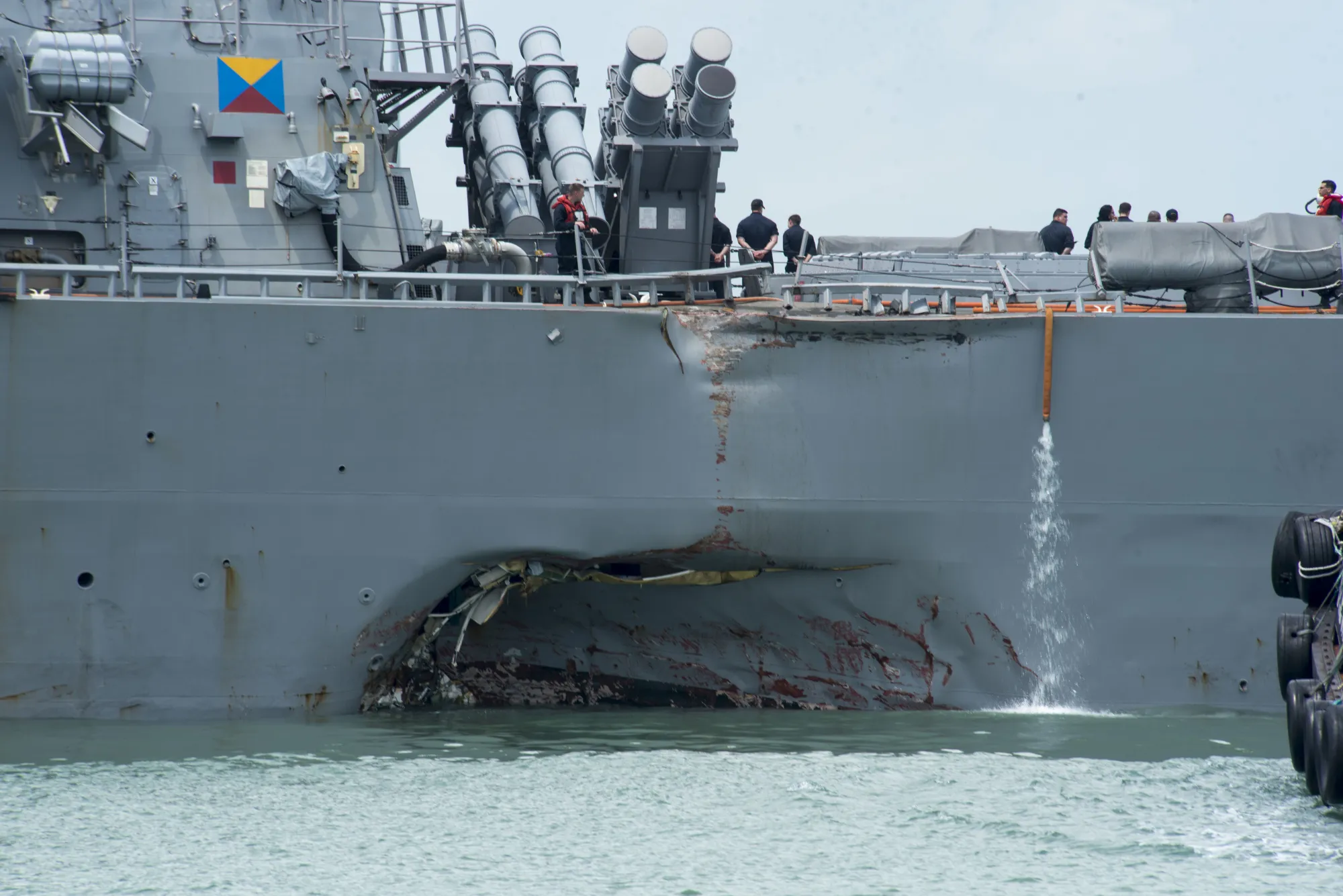 Expensive ship, priceless lives.
