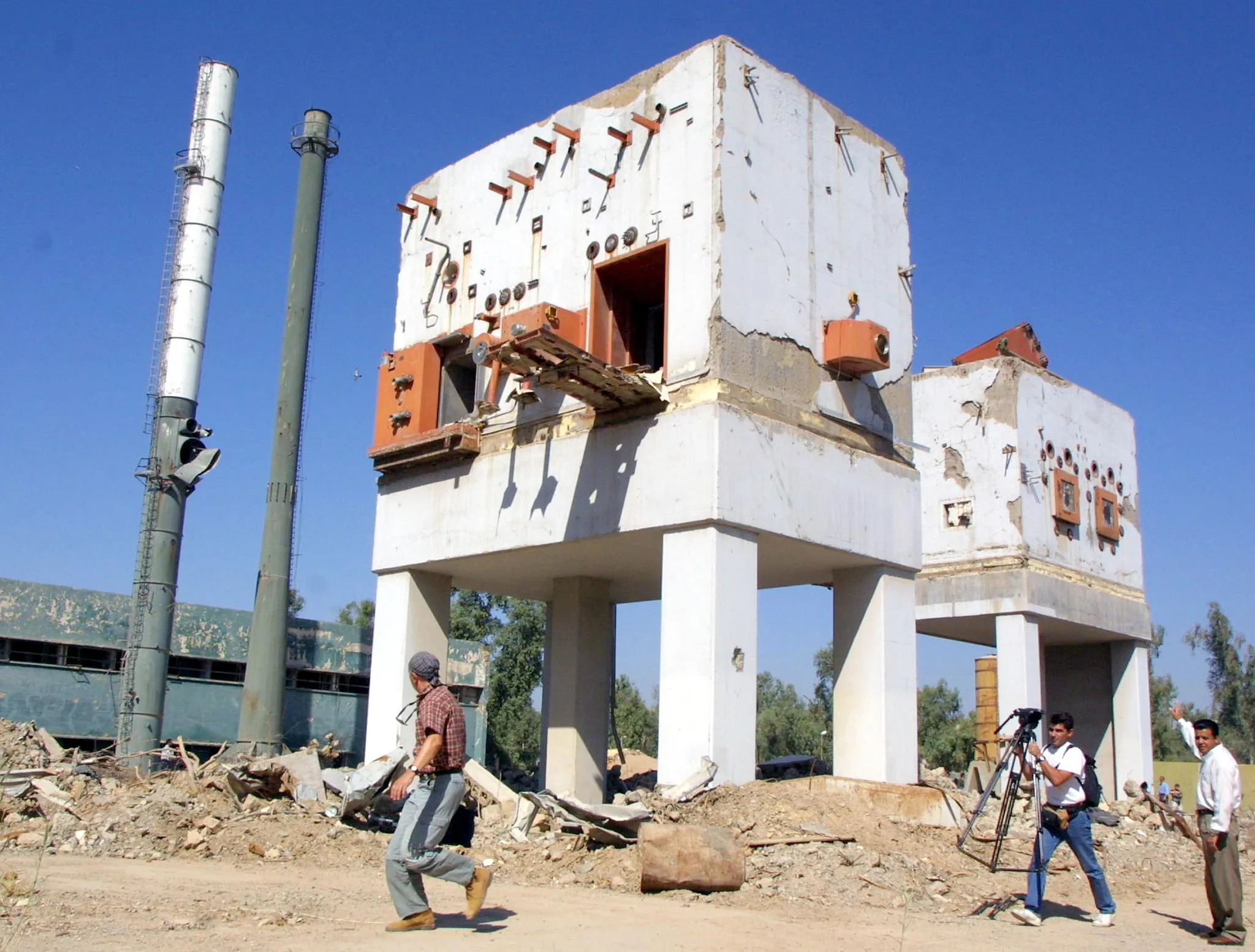 Saddam's nuclear dream ended in ashes.
