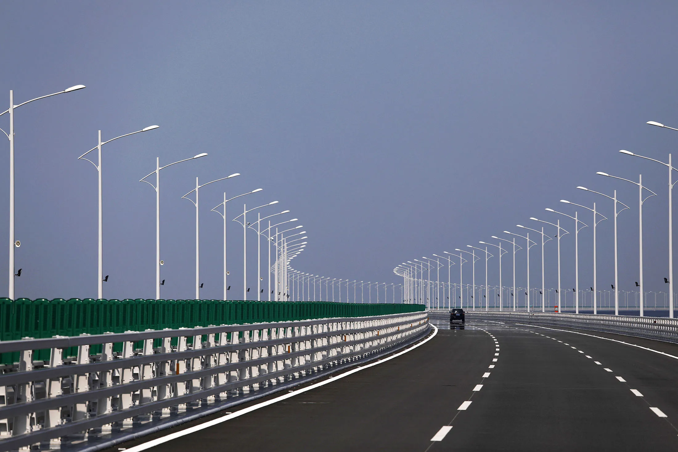 Media Tour of Hong Kong-Zhuhai-Macao Bridge