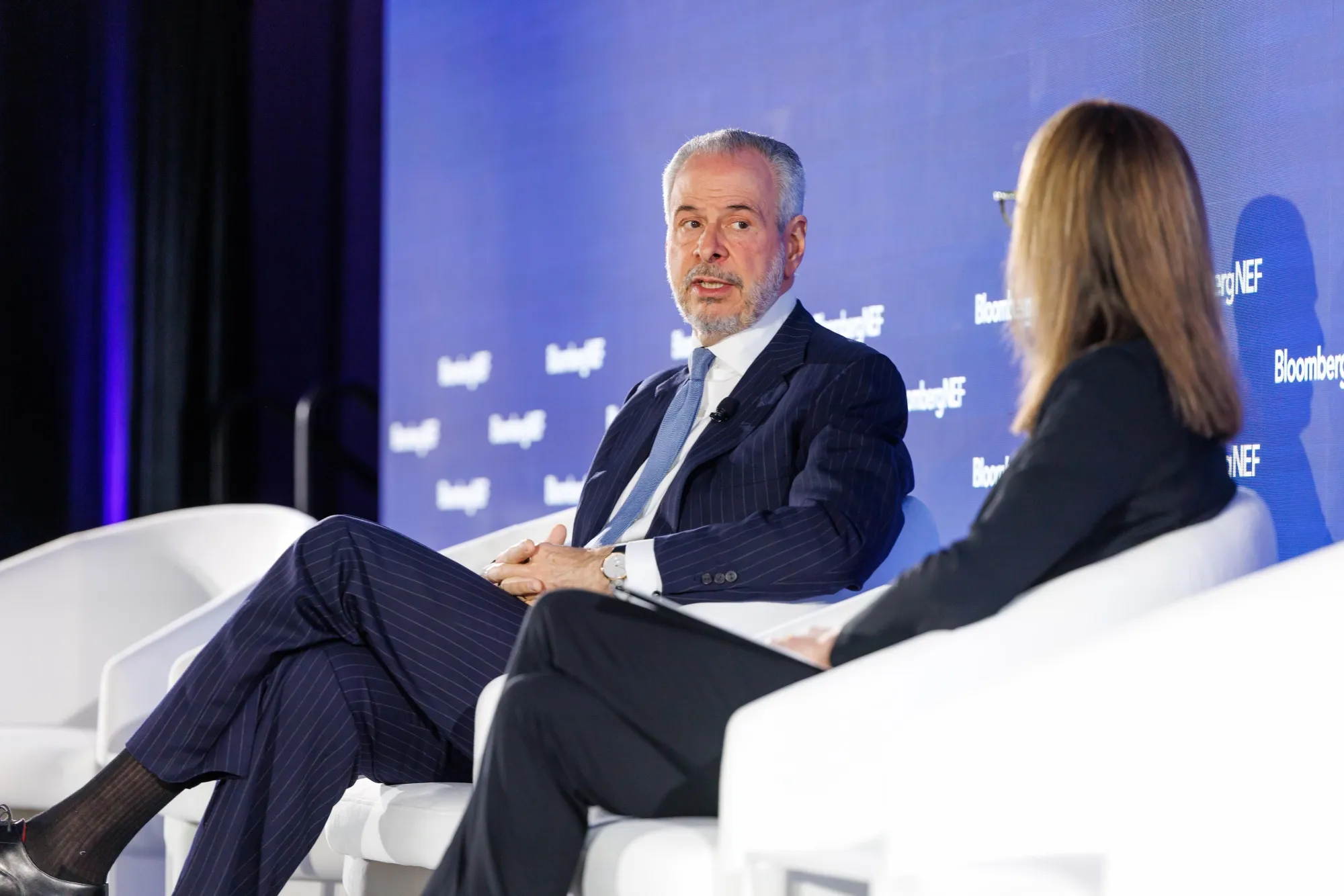 André Corrêa Do Lago at the 2025 BNEF New York Summit in New York, on April 29.