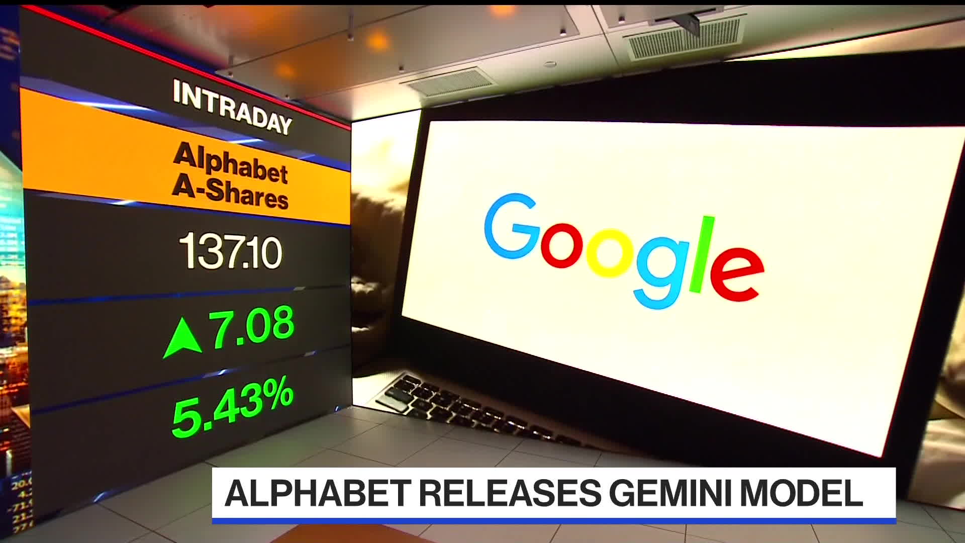 Watch Google Unveils AI Model Called Gemini - Bloomberg