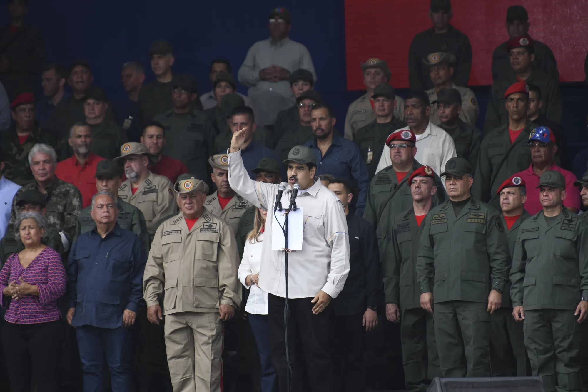 Nicolas Maduro on April 13.