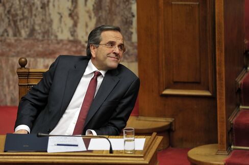 Greek Prime Minister Antonis Samaras